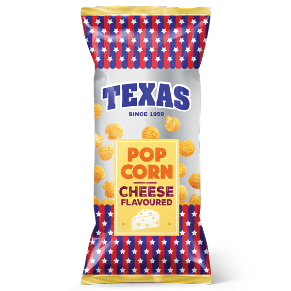 Texas juustumaitseline popcorn 60g