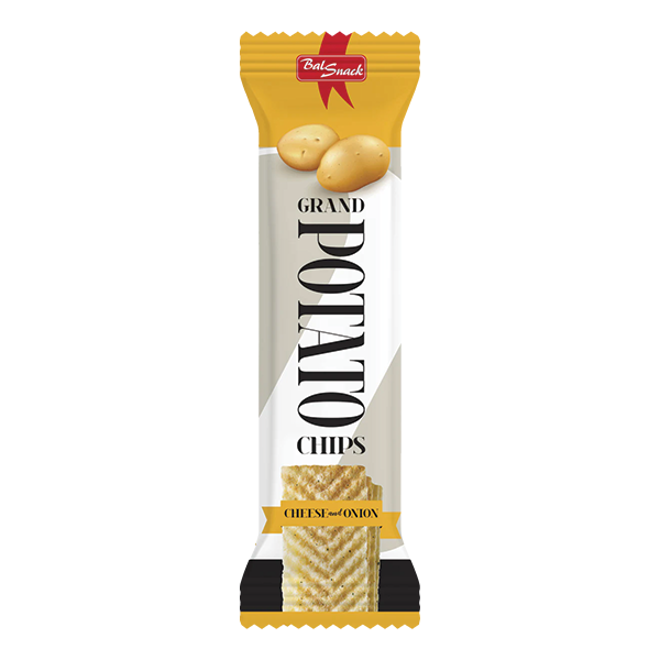 BalSnack Juustu- ja sibulamaitselised kartulivahvlid 90g