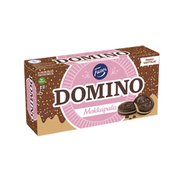 Domino Brownie ja kohvi maitselise täidisega küpsised 350g