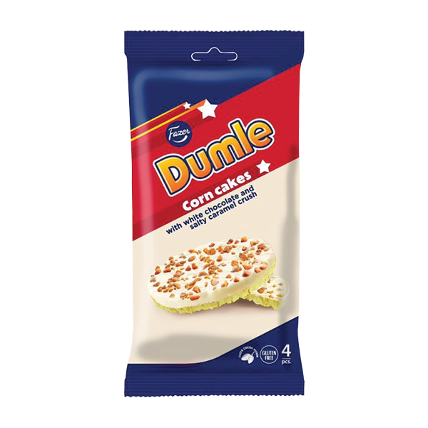Dumle maisigaletid valge šokolaadiga 66g
