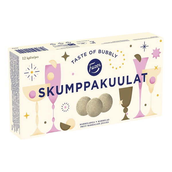 Fazer Jellies Vahuveini maitselised marmelaadikuulid 260g