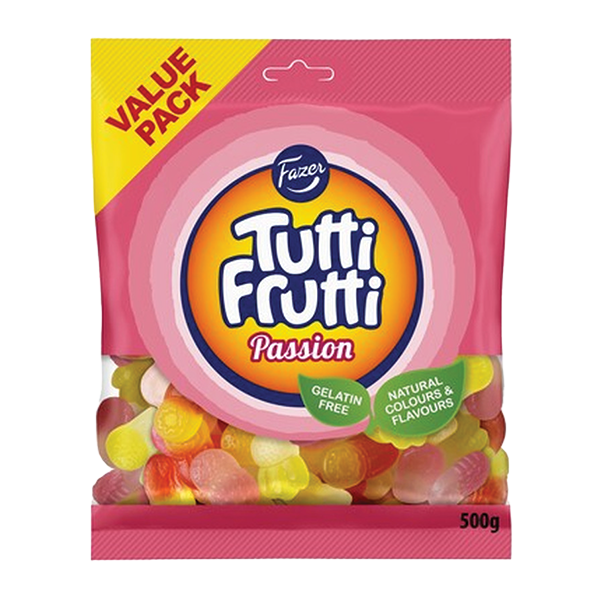 Tutti Frutti Passion kommikott 500g