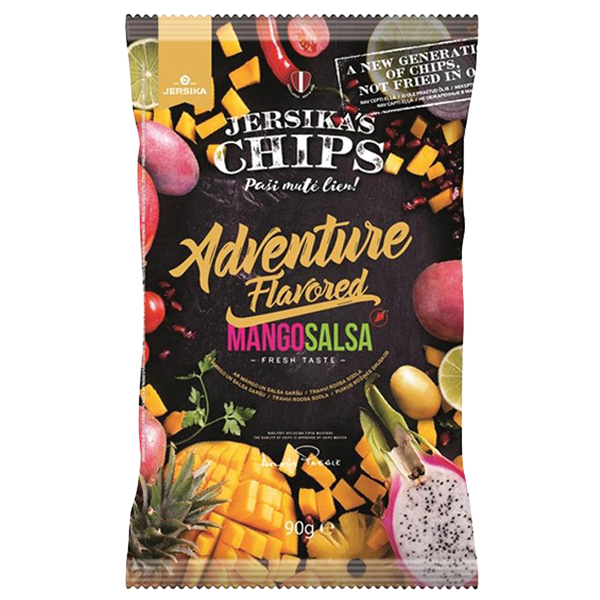 Jersika Mango-salsamaitselised krõpsud 90g