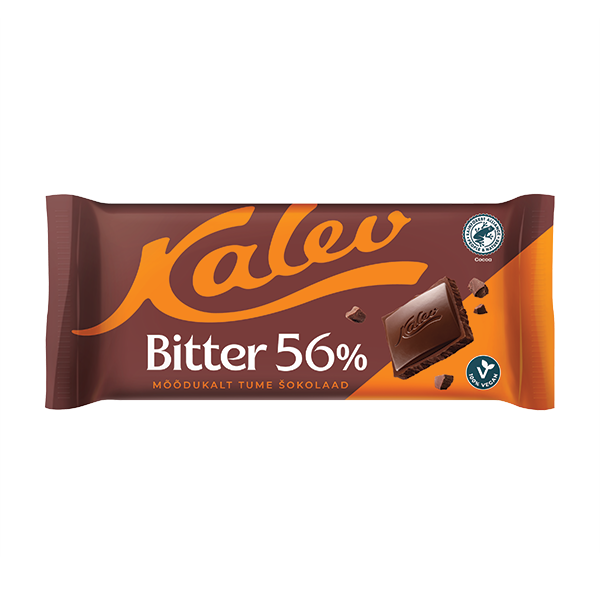 Kalev Bitter 56% mõõdukalt tume šokolaad 100g