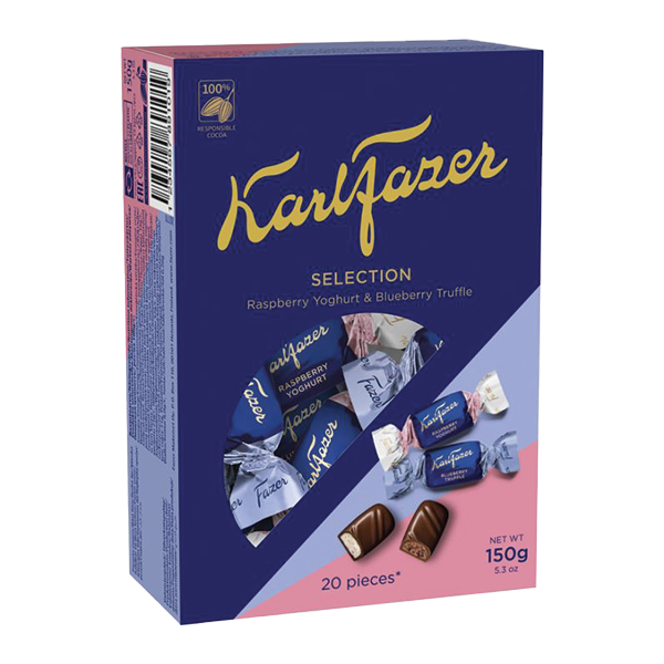 Karl Fazer Selection kommikarp 150g