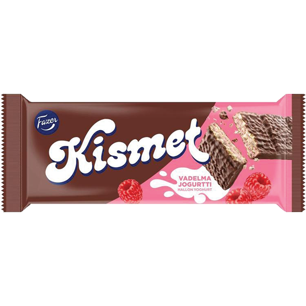 Kismet vaarika-jogurti vahvlibatoon 41g