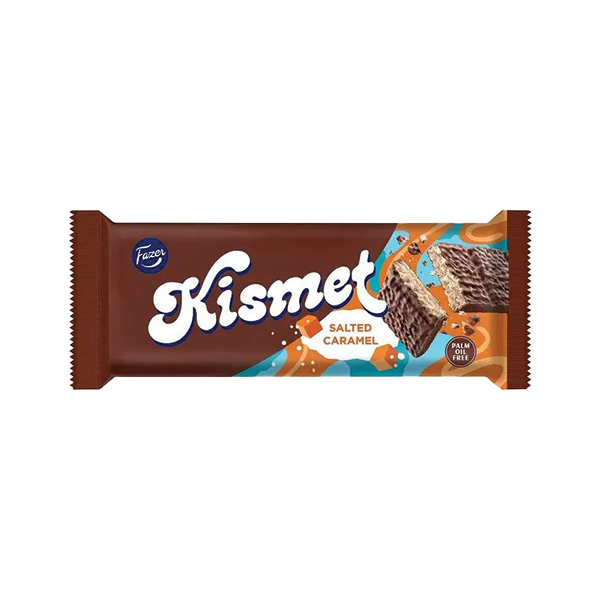 Kismet Soolakaramelli vahvlibatoon 41g