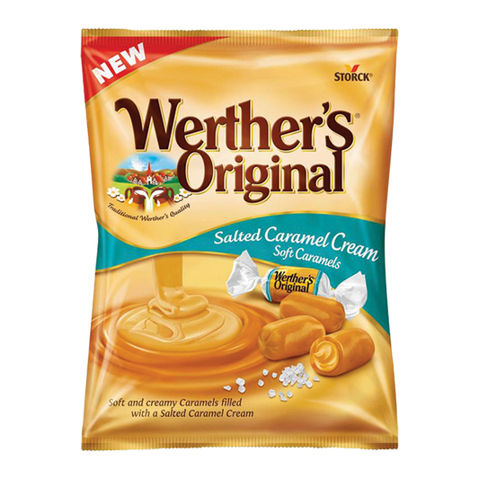 Werther's Original soolakaramelli kommid 125g