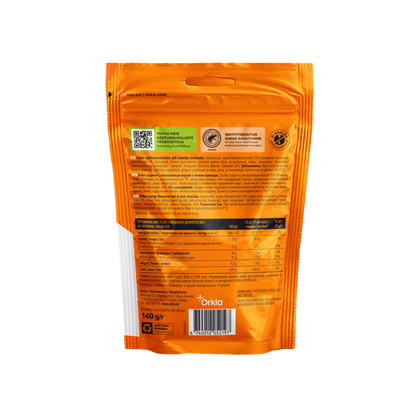 Kalev apelsinimaitseline pall tumedas šokolaadis 140g