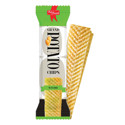 BalSnack Wasabi maitselised kartulivahvlid 90g