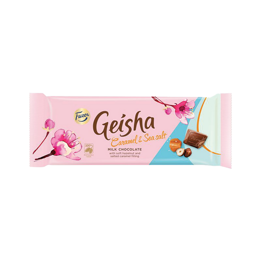 Geisha piimašokolaad karamelli ja meresoolaga 100g