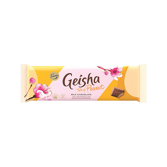 Geisha piimašokolaad maapähklimaitselise pähklikreemitäidisega 100g P