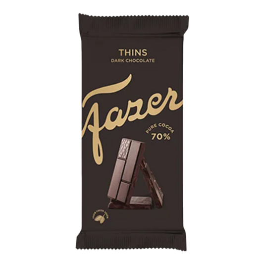 Karl Fazer Thins tume šokolaad 70% 95g