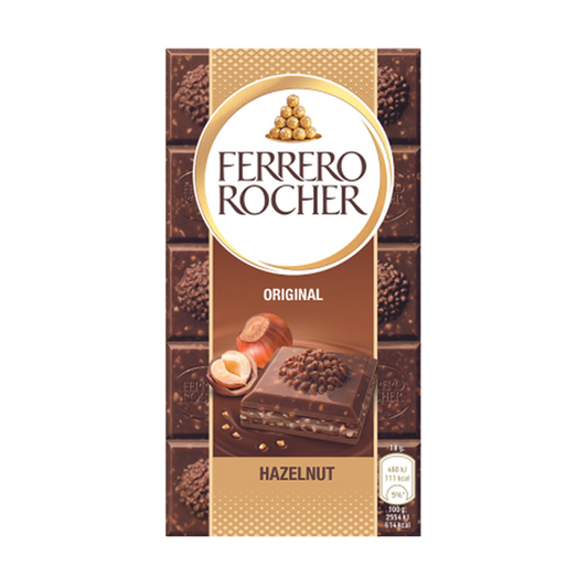 Ferrero Rocher piimašokolaad sarapuupähklitega 90g P