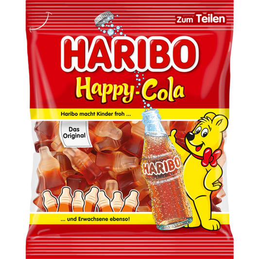 Kummikommid Haribo Happy Cola 175g