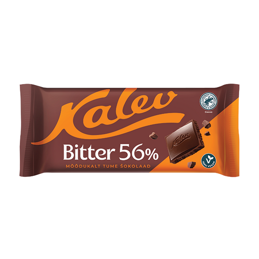 Kalev Bitter 56% mõõdukalt tume šokolaad 100g