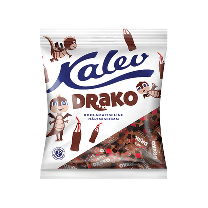 Kalev Drako koolamaitselised närimiskommid 110g P