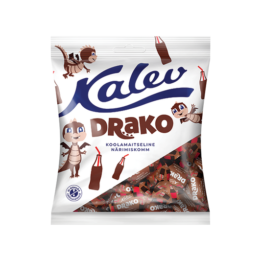 Kalev Drako koolamaitselised närimiskommid 110g P