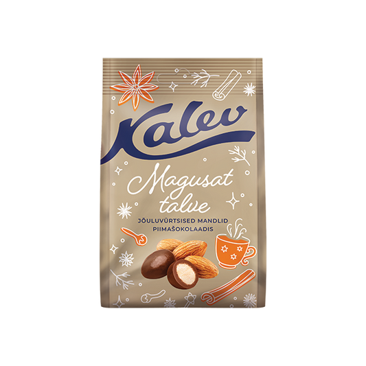 Kalev jõuluvürtsine mandel piimašokolaadis 110g