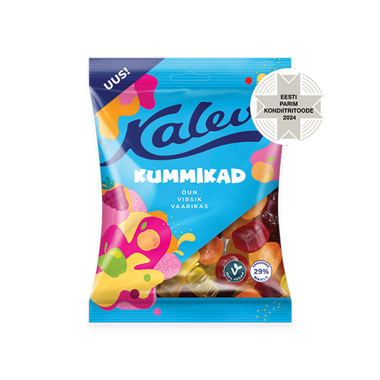 Kalev Kummikad vegan kummikommide segu 120g P