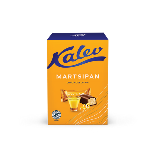 Kalev Limoncello likööriga martsipanikommid 150g