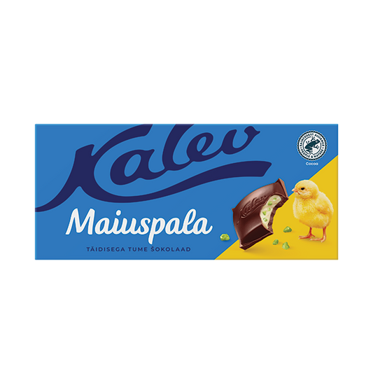 Kalev Maiuspala tume šokolaad täidisega 100g