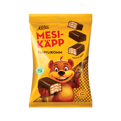 Mesikäpp vahvlikommid pralineekreemiga 150g
