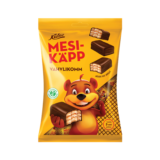 Mesikäpp vahvlikommid pralineekreemiga 150g