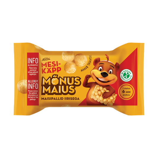 Mesikäpp Mõnus Maius maisipallid iirisega 25g