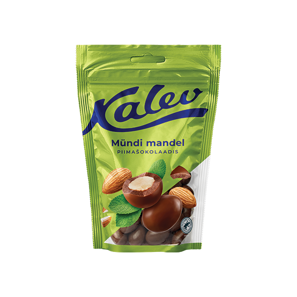 Kalev mündi mandel piimašokolaadis 140g