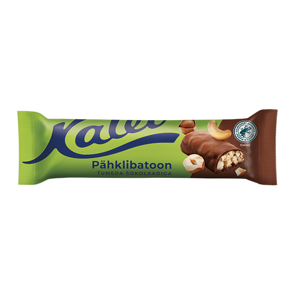 Kalev pähklibatoon tumedas šokolaadis 40g