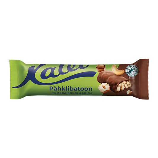 Kalev pähklibatoon tumedas šokolaadis 40g