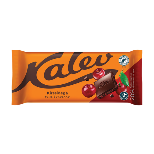 Kalev tume šokolaad kirsiga 100g