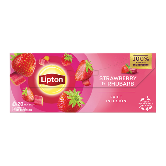 Lipton Maasika-rabarberi tee 32g