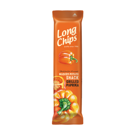 Long Chips kartulivahvel grillitud paprika maitseline 75g