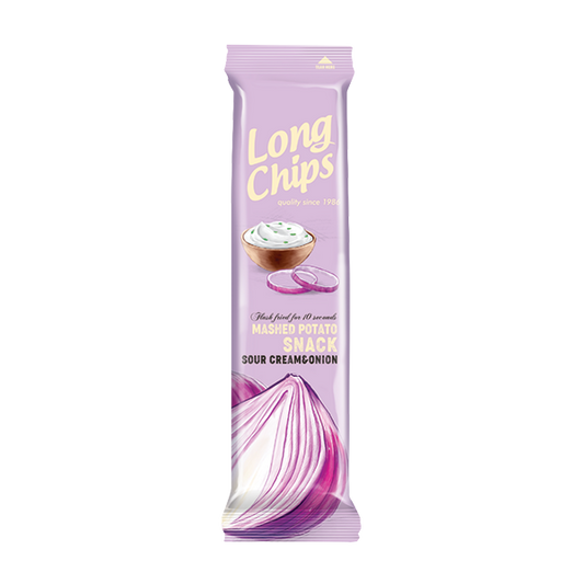 Long Chips kartulivahvel hapukoore- ja sibulamaitseline 75g