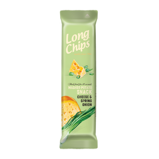 Long Chips kartulivahvel juustu ja rohelise sibula maitsega 75g