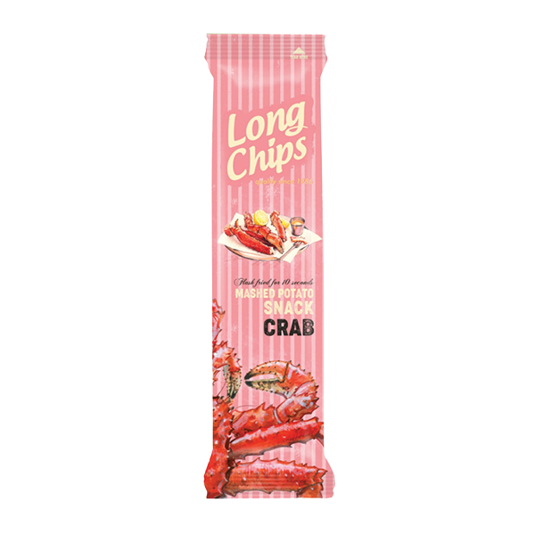 Long Chips kartulivahvel krabimaitseline 75g