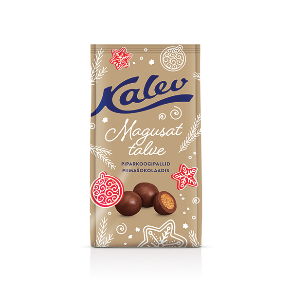 Kalev piparkoogipallid piimašokolaadis 150g