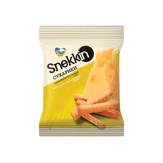 Snekkin juustumaitselised nisu- ja rukkileivakrõpsud 110g