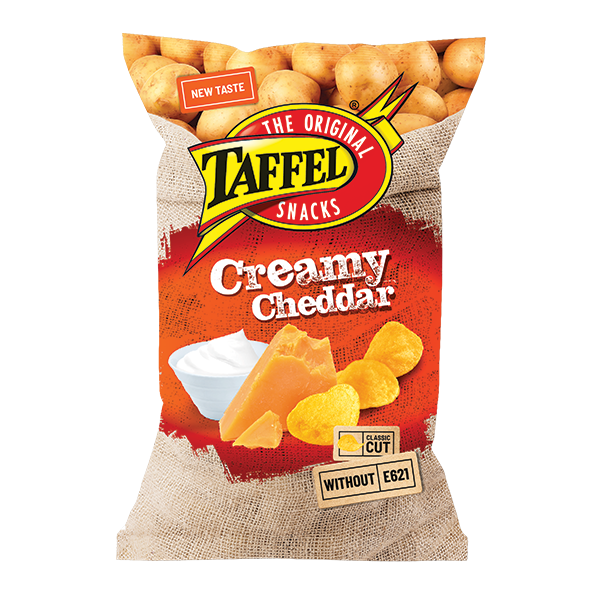 Taffel Cheddari juustu maitselised siledad kartulilaastud 180g P