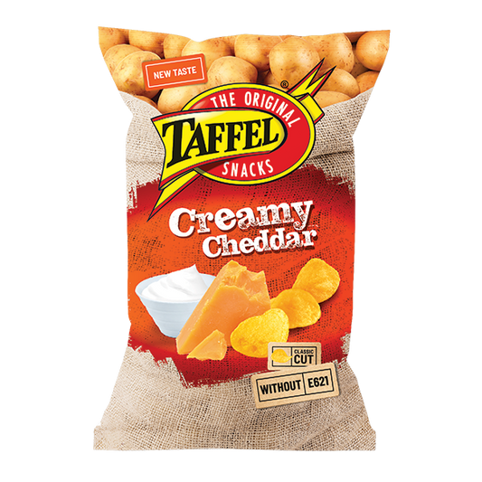 Taffel Cheddari juustu maitselised siledad kartulilaastud 180g P