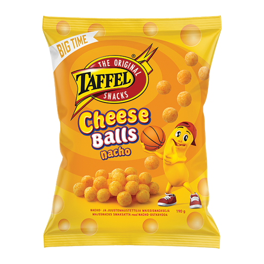 Taffel Cheese Balls Nacho maisisnäkid 190g